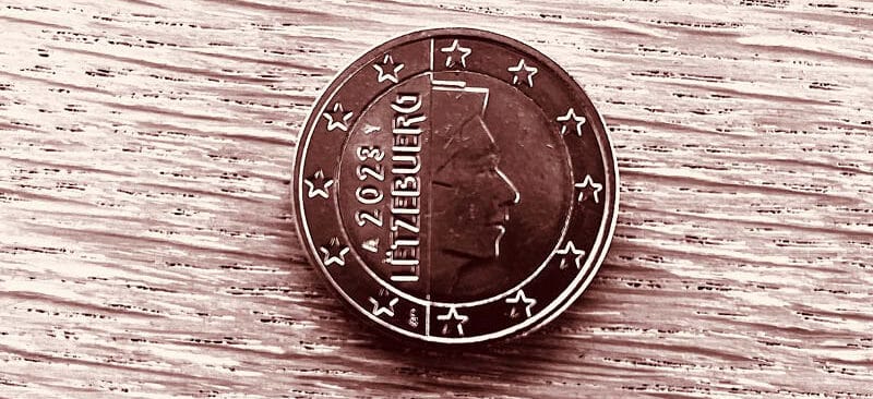 pieèce de monnaie Luxembourg 2023