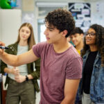 Des filles et des garçons pleins d’avenir